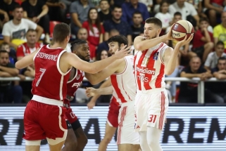 Sfairopoulo debiutas prie "Crvena zvezda" vairo pažymėtas pergale Belgrado derbyje